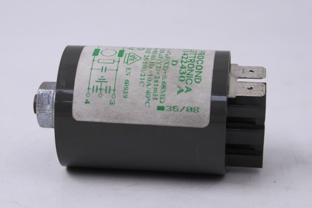 Cетевой фильтр 1332531700 (411422430A) стиральной машины Electrolux, AEG, Zanussi