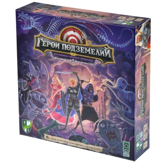Настольная игра Герои подземелий в Катакомбах мрачных призраков