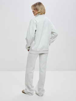 Брюки Sean в цвете светло-серый меланж