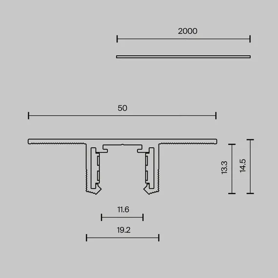 Шинопровод Technical TRX239-422.12B