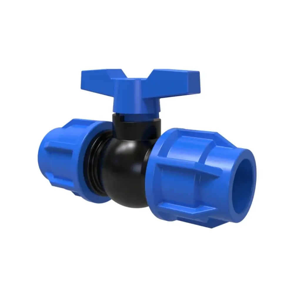 Кран для ПЭ трубы 63мм, Panda GP