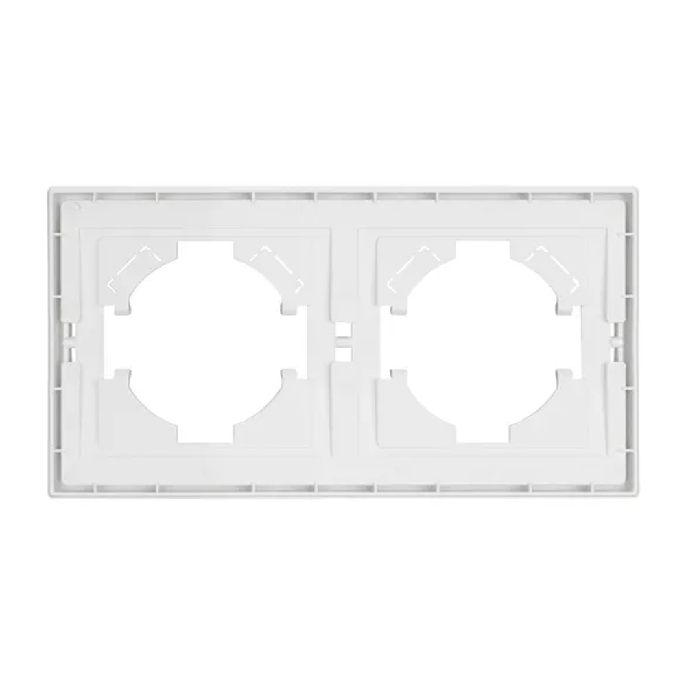 Рамка пластиковая FRM-TENDO-PL-2-WH (Arlight, -) 053839