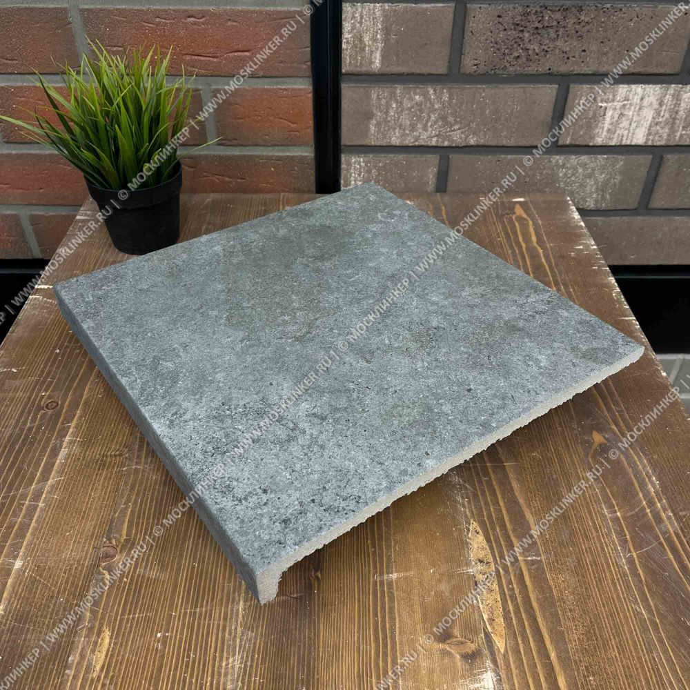 Exagres - Provenza Nebbia - ступень прямоугольная, C3/R12 Anti-slip, 330x330x30 мм