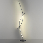 5693/24FL LEDIO LN23 372 чёрный Торшер LED 24W 3000-6000K 4600Лм 220V NYX