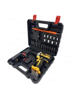 DeWalt Дрель-шуруповерт, 48 В, 50 Нм, 2 АКБ