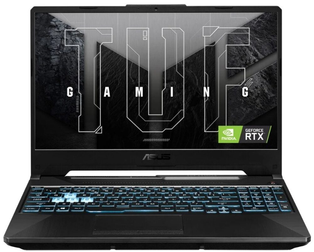 Ноутбук  ASUS TUF Gaming A15 FA506NC-HN101 15.6 ", Ryzen 5, 16 Гб RAM, 512 Гб SSD, GeForce RTX 3050, Черный