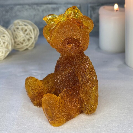 Мишка с бантиком на голове