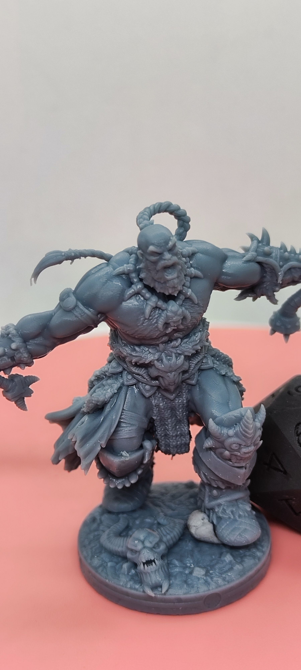 Кротгар Варвар ДнД DnD миниатюры набор Catacombs of Anguish