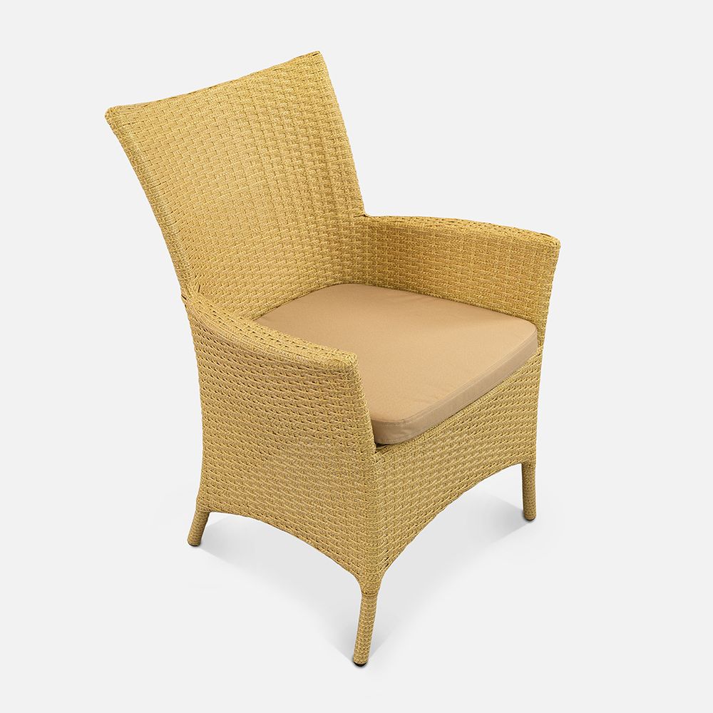 Кресло Kipr  Индийское дерево, RAL 1014, Oxford 600D PU beige