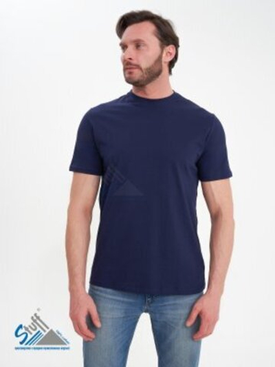 Футболка Мужская (Темно синяя)