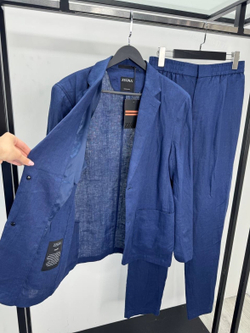 Льняной костюм Ermenegildo Zegna