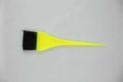 Melon Pro Кисть для окраски волос узкая 35мм, жёлтая