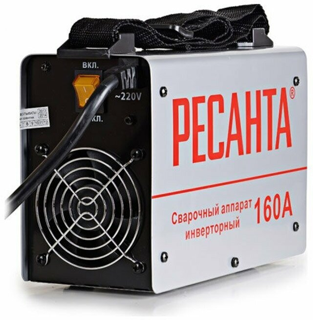 Сварочный аппарат инверторный Ресанта САИ-160 (ММА, 160 А, ПВ - 70%)