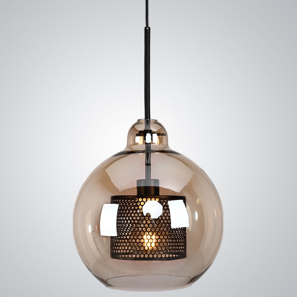 Подвесной светильник CATCH AMBER Pear L D30