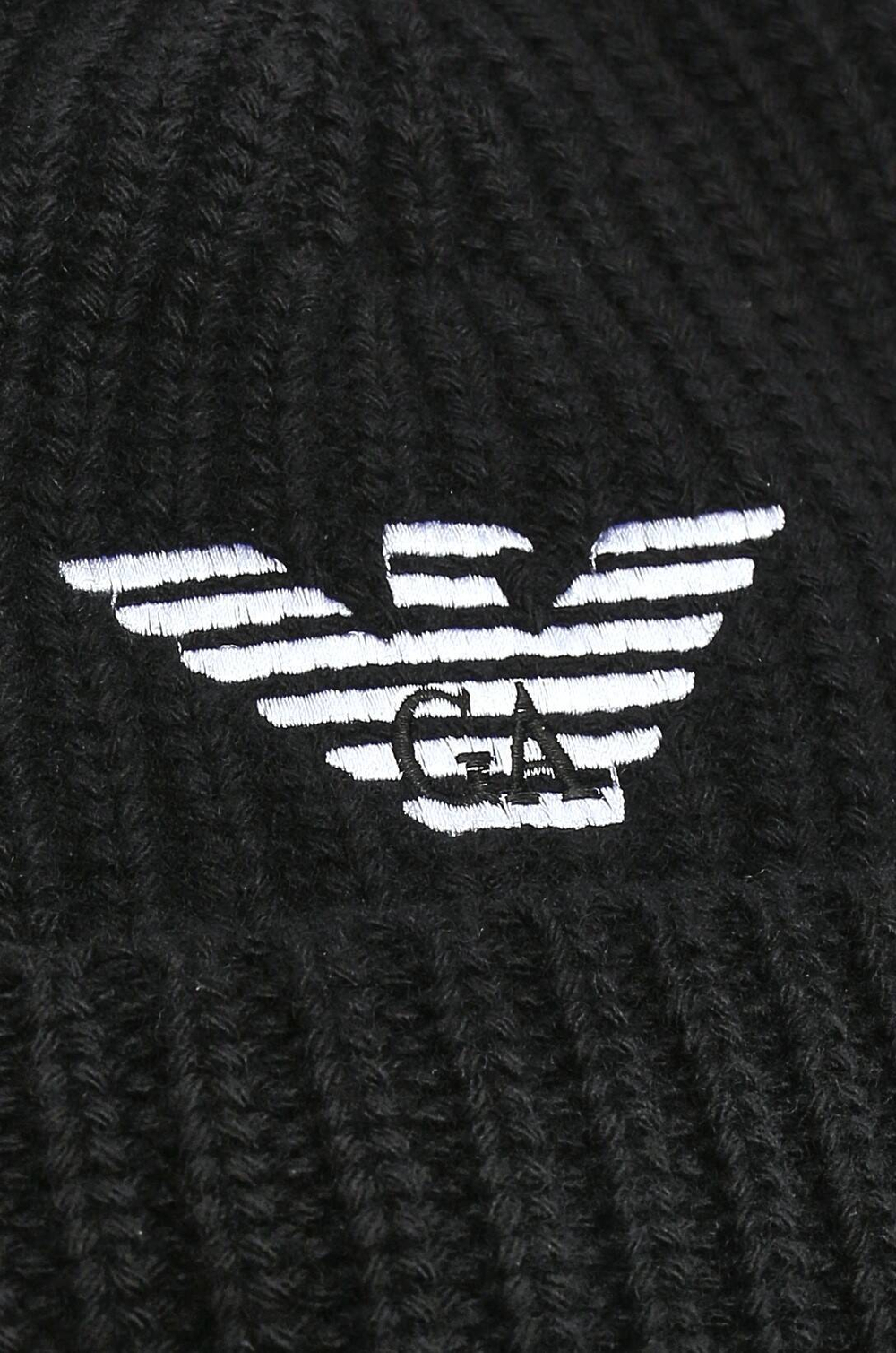 хлопковая шапка Emporio Armani - черный(627676 2F556)