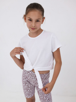 Блузка для девочки, модель №1, рост 122 см, белая