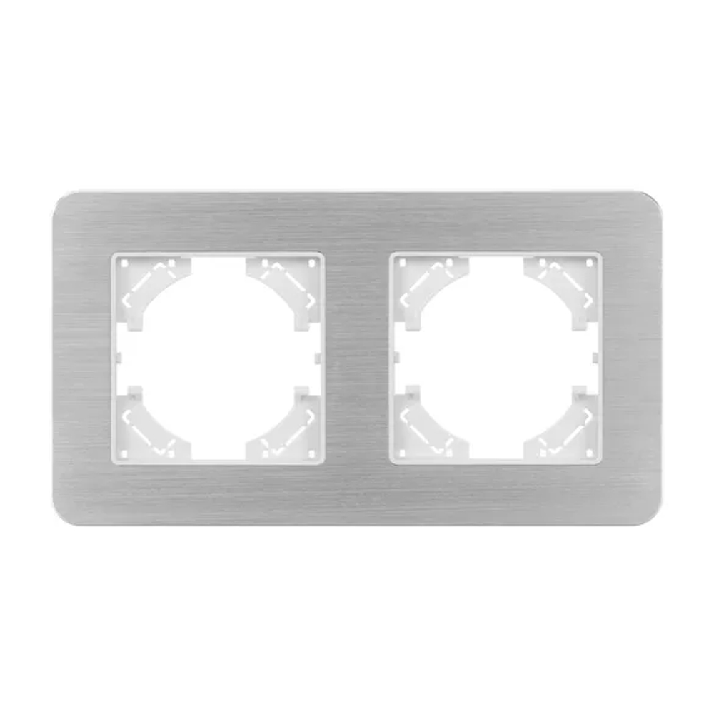 Рамка алюминиевая FRM-AKIRY-AL-2-SR (Arlight, -) 049724