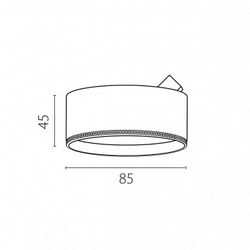 Плафон металлический Lightstar Alta Pro 215537