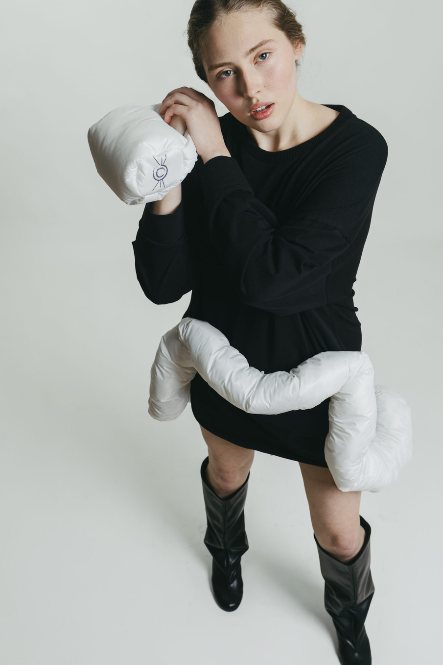 Платье Women Lifebuoy Dress Black and Whit