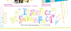 (ПРЕДЗАКАЗ) Альбом FIFTY FIFTY - IMPERFECT-I'MPERFECT 4th Mini Album RANDOM Version