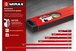 Магнитный строительный уровень MIRAX 600 мм 34611-060