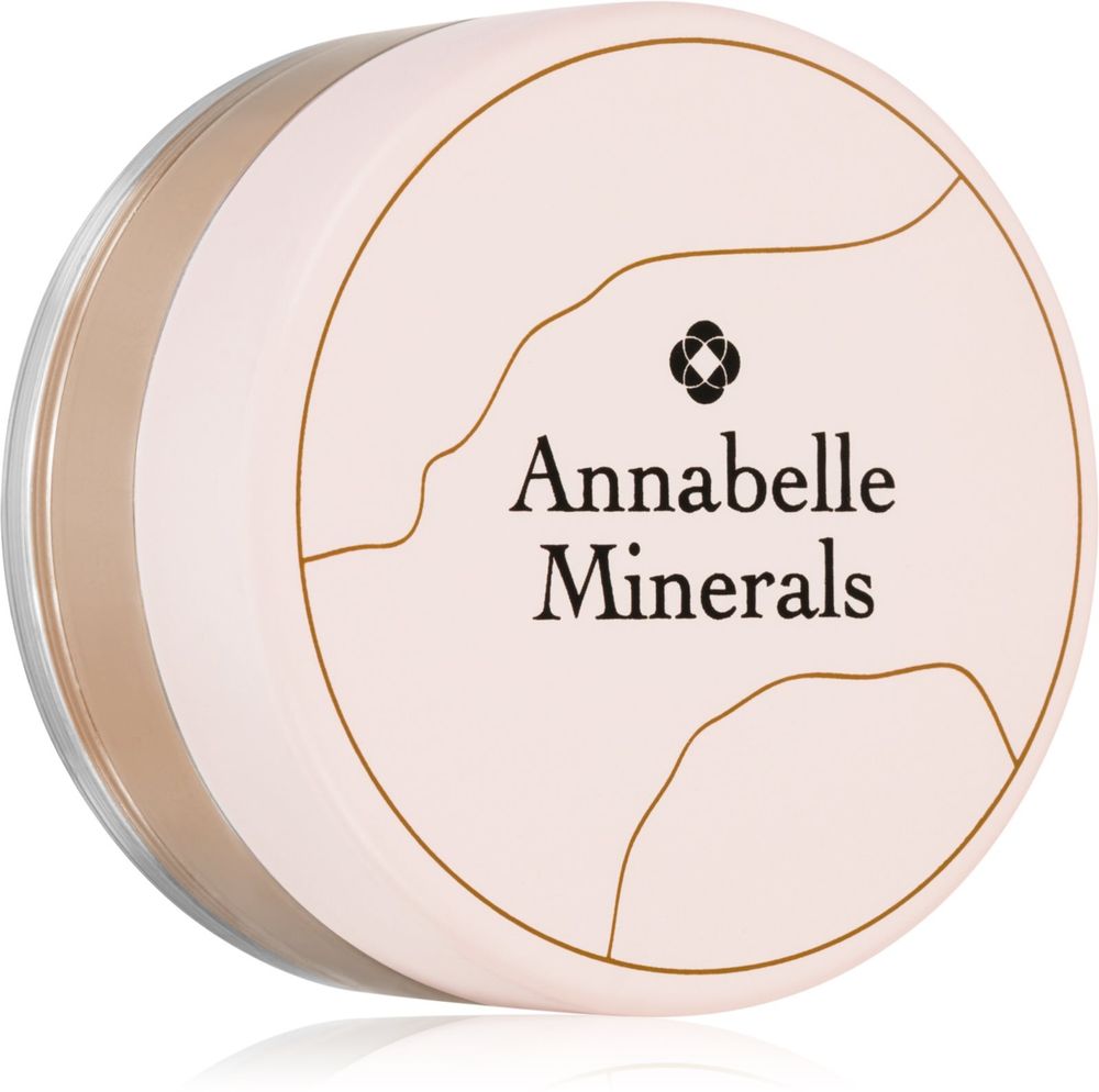Annabelle Minerals прозрачная рассыпчатая пудра с осветляющим эффектом Mineral Powder Pretty Glow