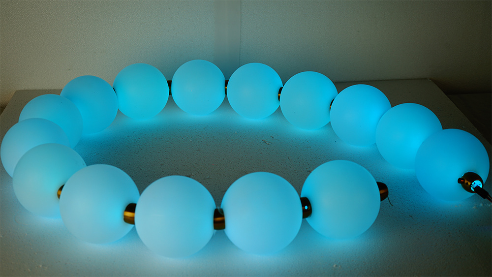 LED Ball String Pendant Light