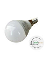 Светодиодная Led Лампа G45 6W Е14 тёпл 5шт