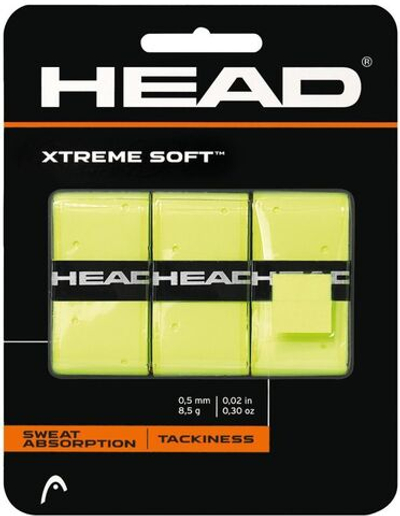 Теннисные намотки Head Xtremesoft limon 3P