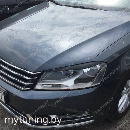 Реснички на фары для Volkswagen Passat B7