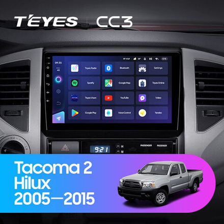 Teyes CC3 9" для Toyota Tacoma 2, Hilux 2005-2015