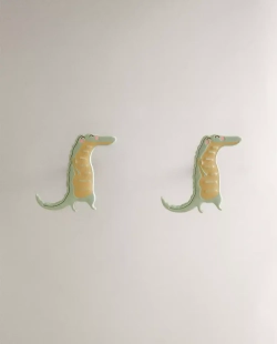 ZARA HOME НАБОР ДЕТСКИХ МЕБЕЛЬНЫХ РУЧЕК (2 ШТ.), ЗЕЛЕНЫЙ