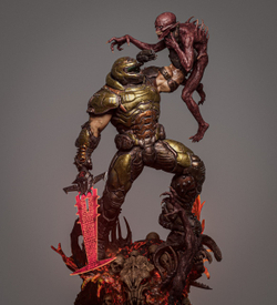 Палач Рока думгай Doomguy doom Фигурка