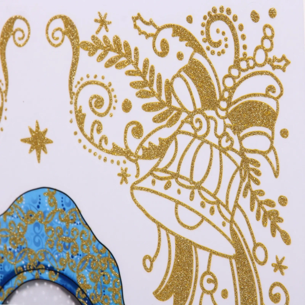 Наклейка на стекло «Волшебная сказка» 41*29 см, микс