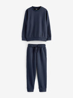 Толстовка и джоггеры в комплекте для мальчика Next N35-031, Темно-синий