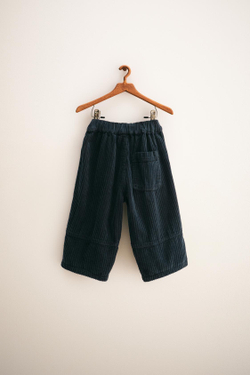 ZARA TIMELESS - БРЮКИ НА РЕЗИНКЕ, ТЕМНО-СИНИЙ