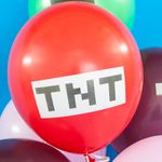 Шар (12"/30 см) Пиксели, Ассорти, пастель, 2 ст 25 шт.