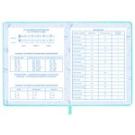 Дневник для музыкальной школы 170х215 мм, 48 л., обложка кожзам твердая, фольга, BRAUBERG, справочный материал, КОТИК, 107367