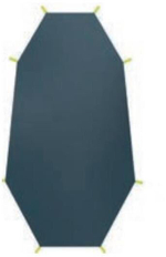 Подложка для палатки Tramp Air 1 Si (dark green), артикул TRA-275