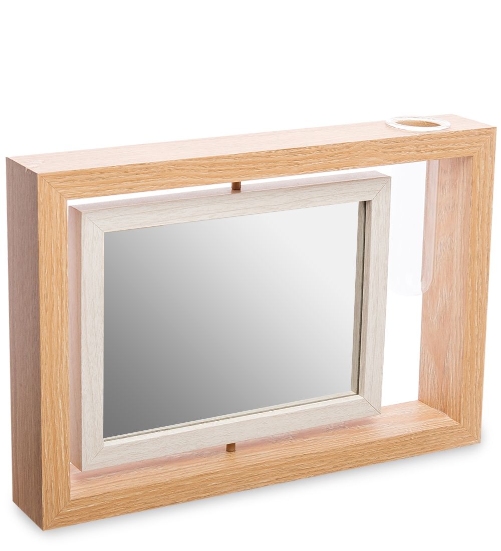 GAEM Home PH-24/ 1 Фоторамка-зеркало с вазочкой (13х18)