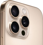 6.3" Смартфон Apple iPhone 16 Pro 128Gb,  A3293,  NFC,  OLED,  120Гц,  бежевый титан
