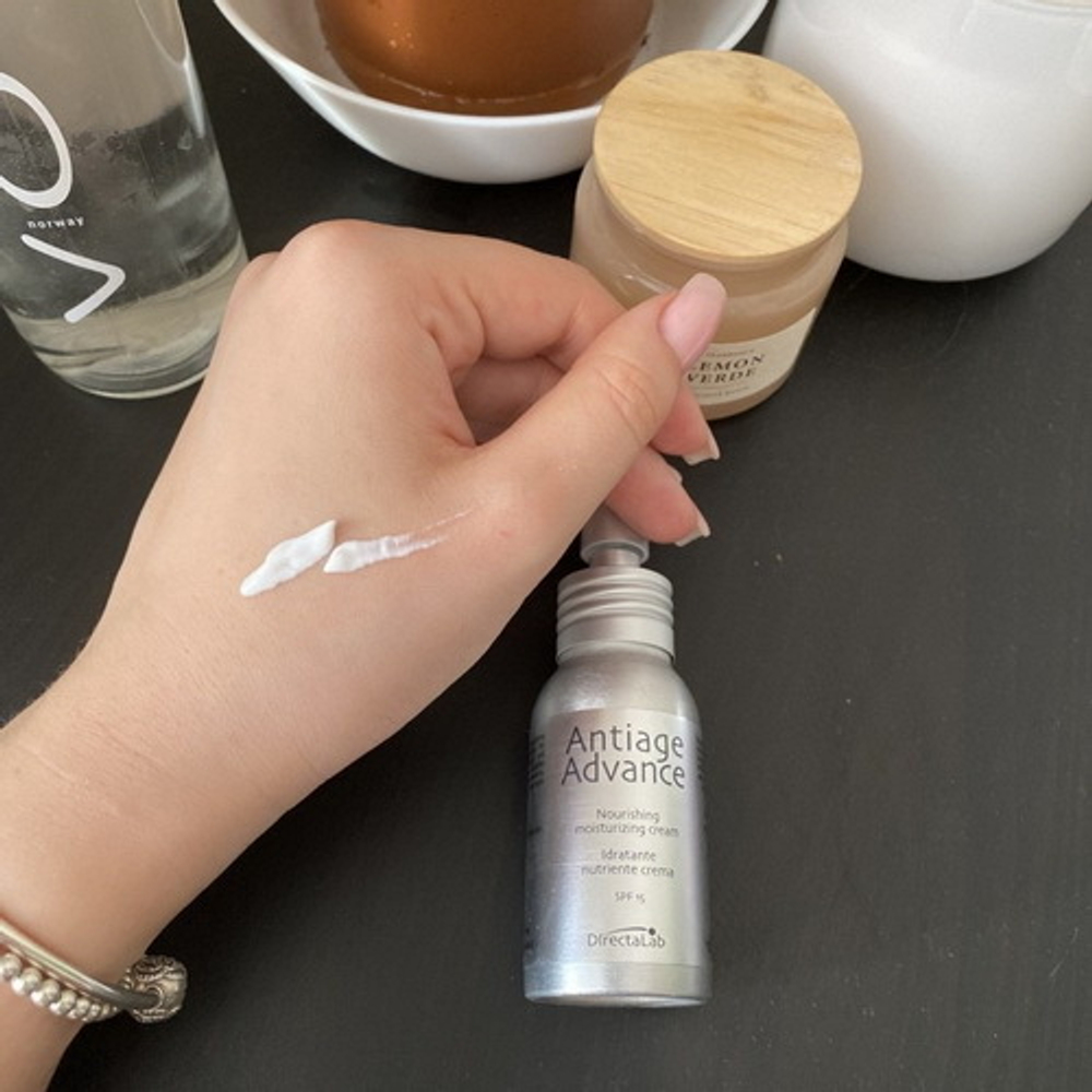 Antiage Advance Nourishing Moisturizing Cream SPF15 Directalab | Противовозрастной питательный увлажняющий крем с СПФ15