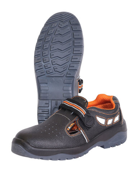 Полуботинки с перфорацией "Европа/ю", кожа, ПКП МС, ПУ-ТПУ