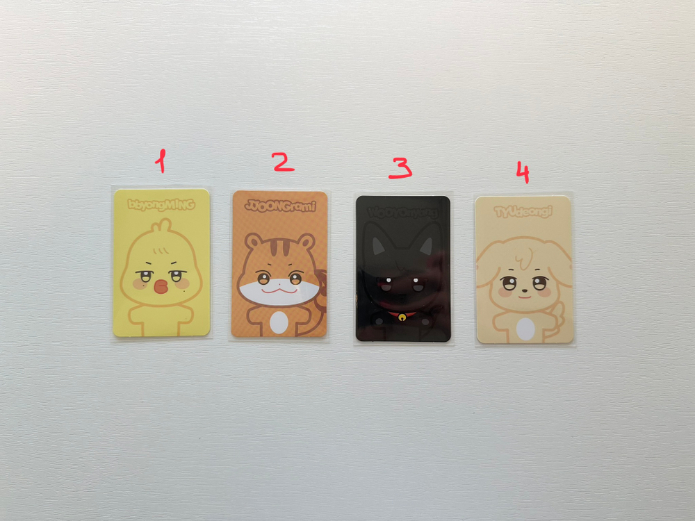 Фотокарты Ateez - ANITEEZ IN ILLUSION (трейдинг)