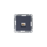 ATLASDESIGN РОЗЕТКА компьютерная RJ45, кат. 5Е, механизм, ГРИФЕЛЬ