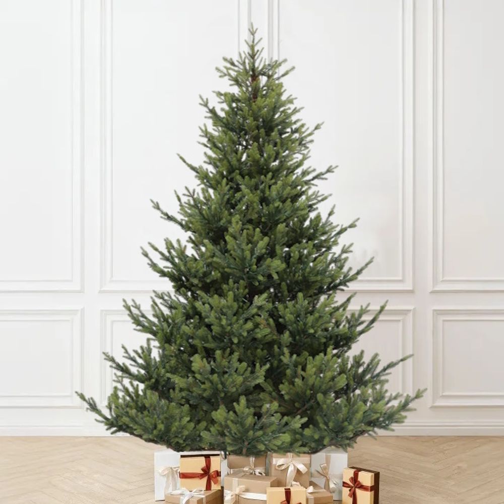 Ель искусственная «Eiffel» Эйфель (Литая хвоя) 240 см / 2,4 м