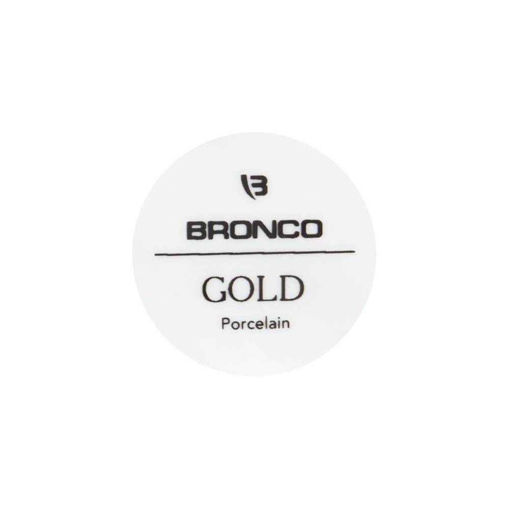 БЛЮДО ПРЯМОУГОЛЬНОЕ BRONCO "GOLD" 26,5*17,5*3,5 СМ (КОР=18ШТ.)