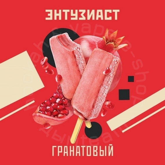 Табак для кальяна &quot;Энтузиаст&quot; с ароматом гранатового мороженого (ГРАНАТОВЫЙ), 25 г