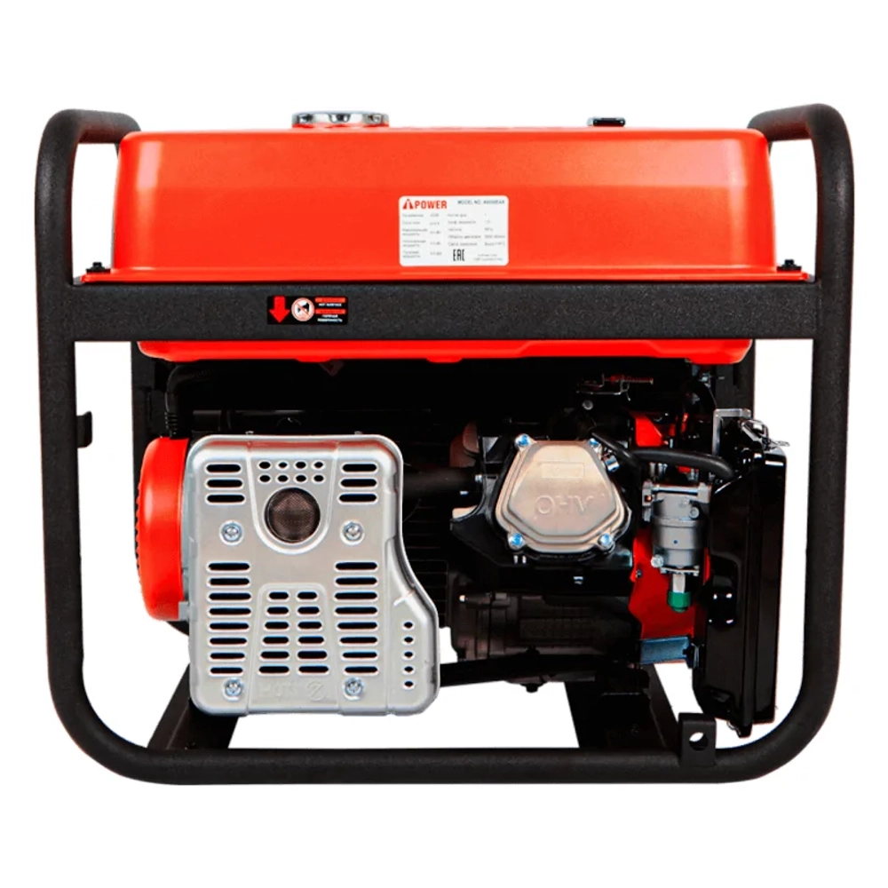 A-iPower A6000EAX бензиновый генератор в кожухе 1200 RAL 8019 с блоком АВР 400В/25А (8 pin) New УТ-11182383/29109