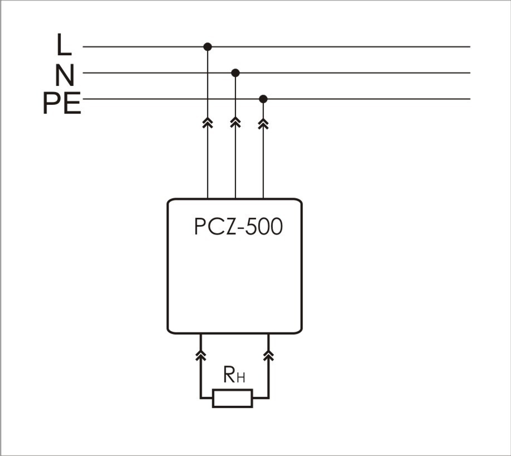 Реле времени в розетку PCZ-500 1 канал-100 пар включ./выключ.; суточн./недел. циклы работы с функцией контроля напряжения